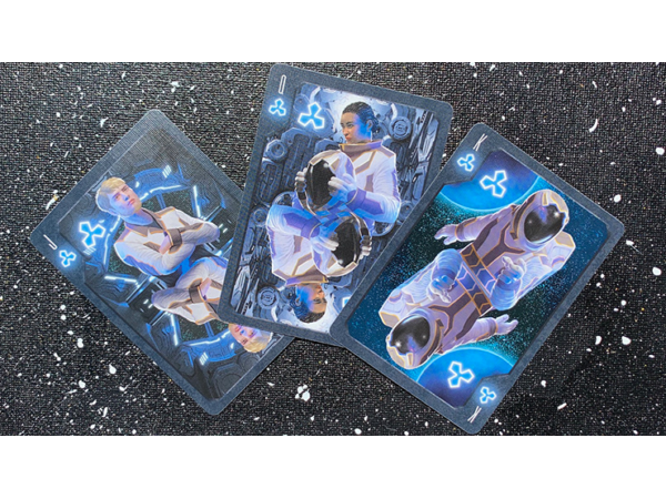 Bicycle Astronaut Playing Cards