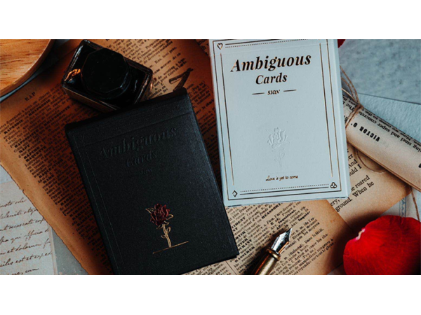Ambiguous (White) Playing Cards