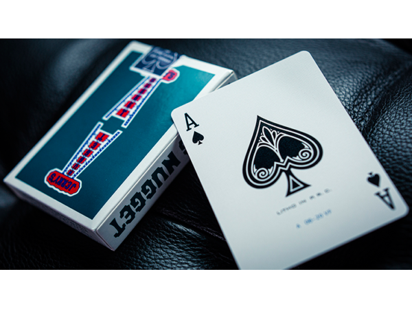 Vintage Feel Jerry's Nuggets (Aqua) Playing Cards