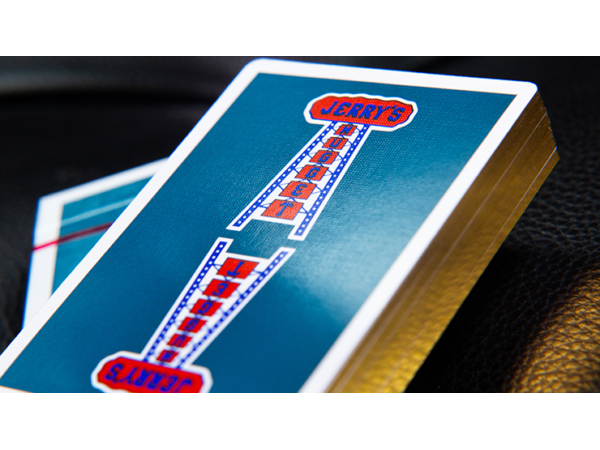 Gilded Vintage Feel Jerry's Nuggets (Aqua) Playing Cards