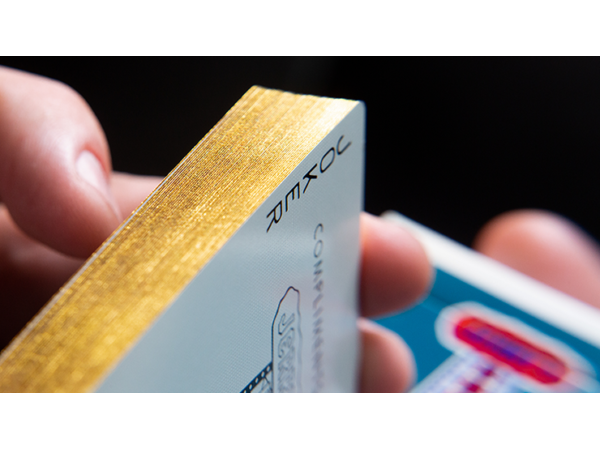 Gilded Vintage Feel Jerry's Nuggets (Aqua) Playing Cards