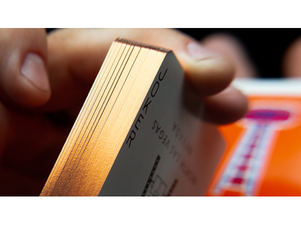 Gilded Vintage Feel Jerry's Nuggets (Orange) Playing Cards