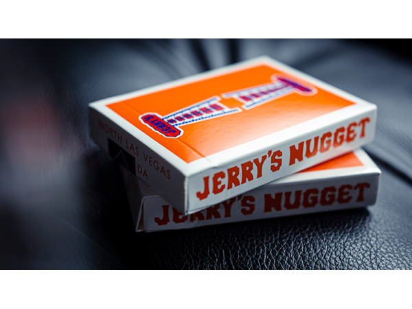 Gilded Vintage Feel Jerry's Nuggets (Orange) Playing Cards