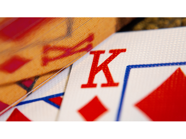 Gilded Vintage Feel Jerry's Nuggets (Orange) Playing Cards