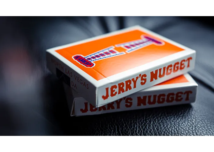 Vintage Feel Jerry's Nuggets (Orange) Playing Cards