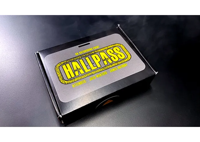 HALLPASS (Gimmicks and Online Instructions) by Julio Montoro