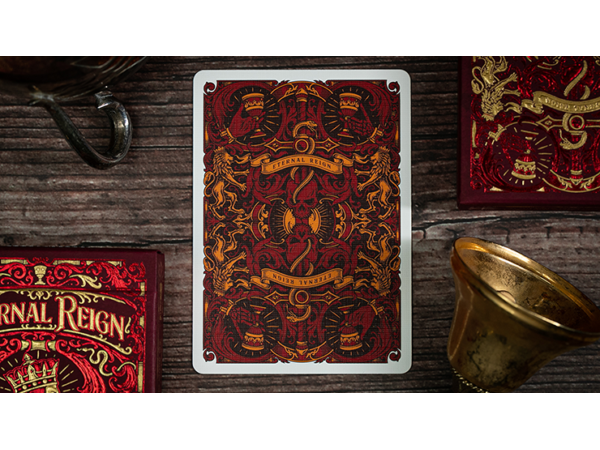 Eternal Reign (Ruby Empire) Playing Cards by Riffle Shuffle