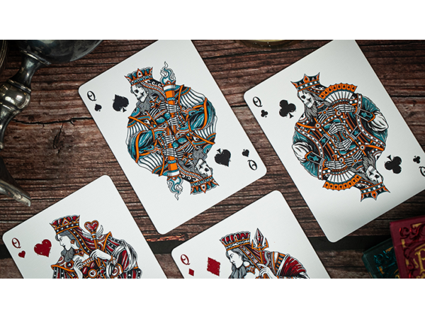 Eternal Reign (Ruby Empire) Playing Cards by Riffle Shuffle