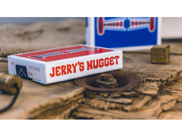 Jerry's Nuggets Hofzinser Card (Red) by The Hanrahan Gaff Company