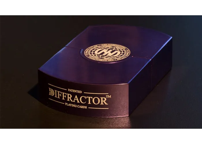 Vegas Diffractor Ultraviolet (Metal) Playing Cards