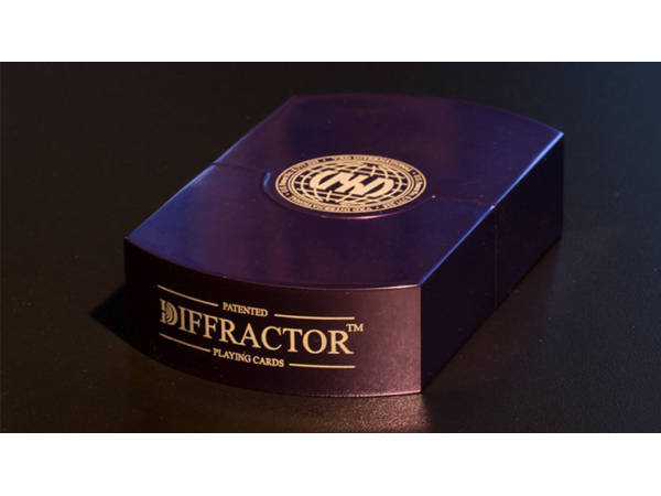 Vegas Diffractor Ultraviolet (Metal) Playing Cards