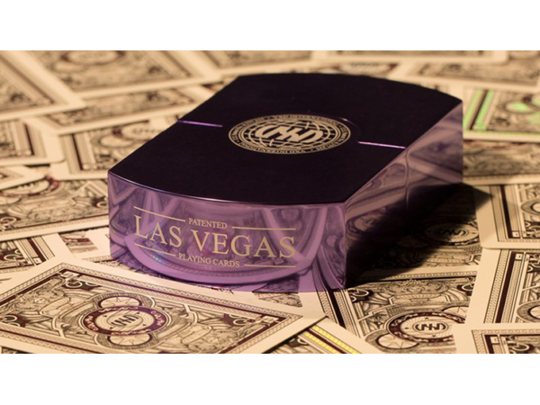 Vegas Diffractor Ultraviolet (Metal) Playing Cards
