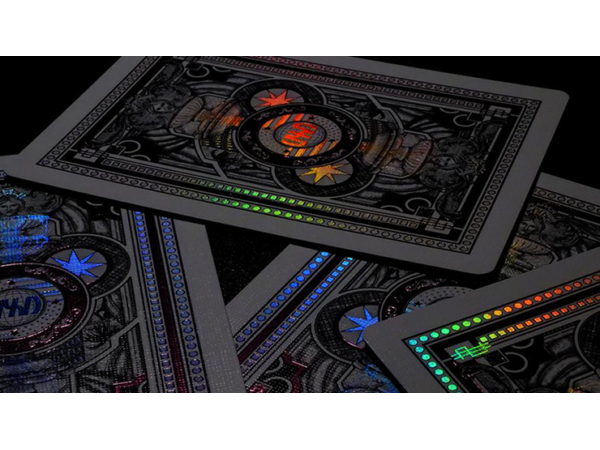 Vegas Diffractor Ultraviolet (Metal) Playing Cards