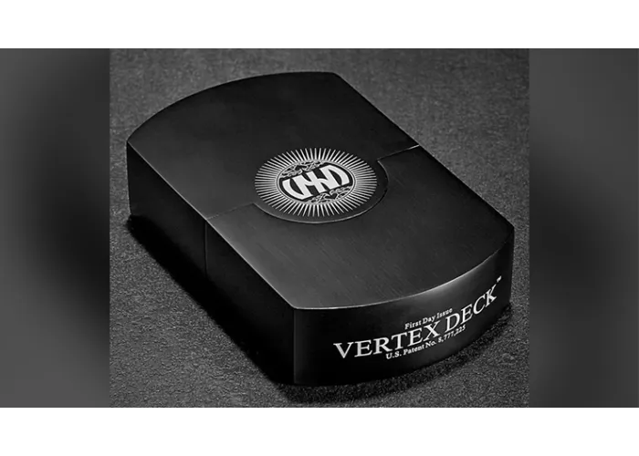Vertex Black Playing Cards