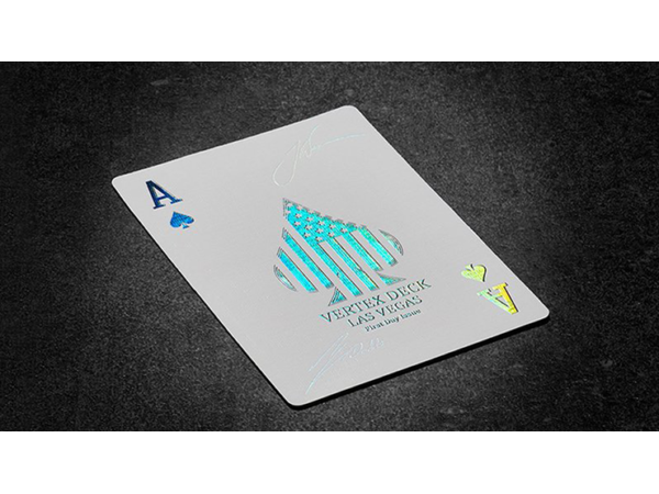 Vertex Black Playing Cards