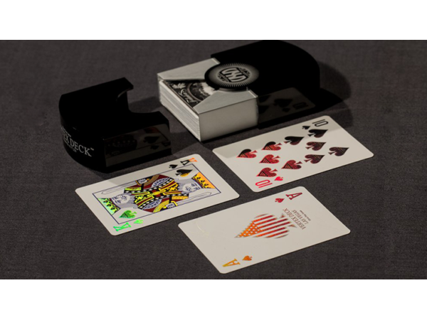 Vertex Black Playing Cards