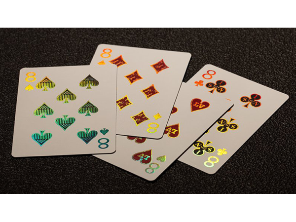 Vertex Black Playing Cards