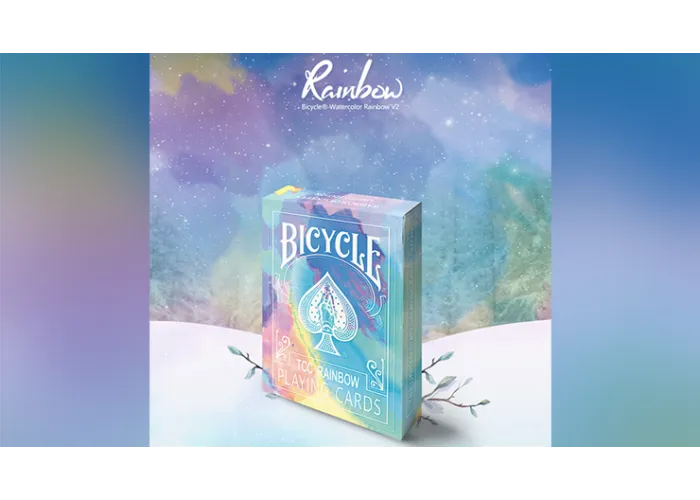 Bicycle Rainbow (Cedar) Playing Cards by TCC
