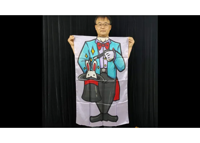 Character Silk (Magician) 35 X 43  by JL Magic - Trick