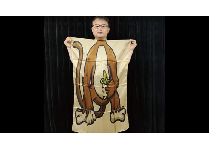 Character Silk (Hungry Monkey) 35 X 43  by JL Magic - Trick