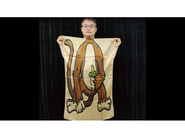 Character Silk (Hungry Monkey) 35 X 43  by JL Magic - Trick
