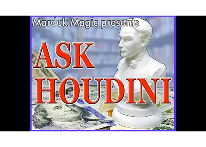 ASK HOUDINI by Quique Marduk and Juan Pablo Ibanez