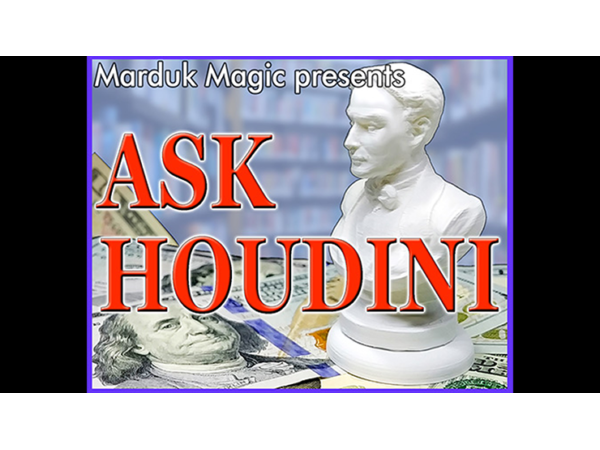 ASK HOUDINI by Quique Marduk and Juan Pablo Ibanez