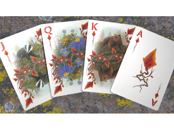 Faunae Veiled Edition Playing Cards by Brain Vessel