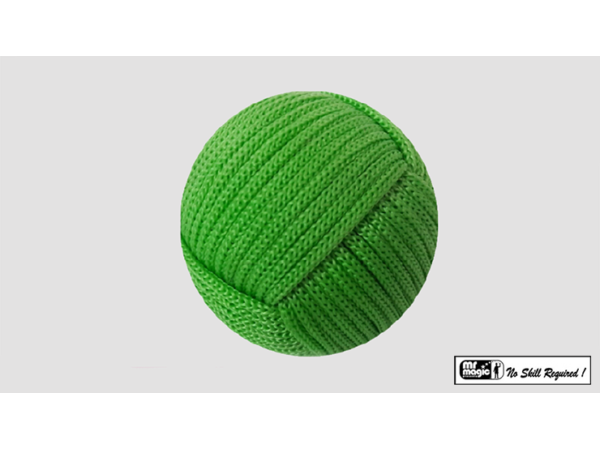 Rope Ball 2.25 inch (Green) by Mr. Magic - Trick