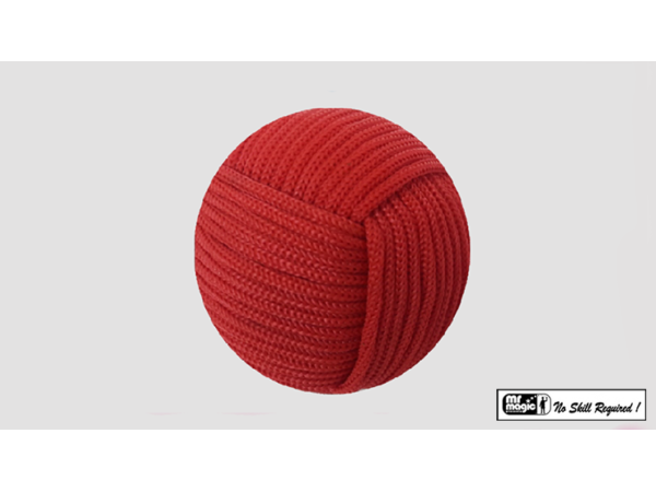 Rope Ball 2.25 inch (Red) by Mr. Magic - Trick