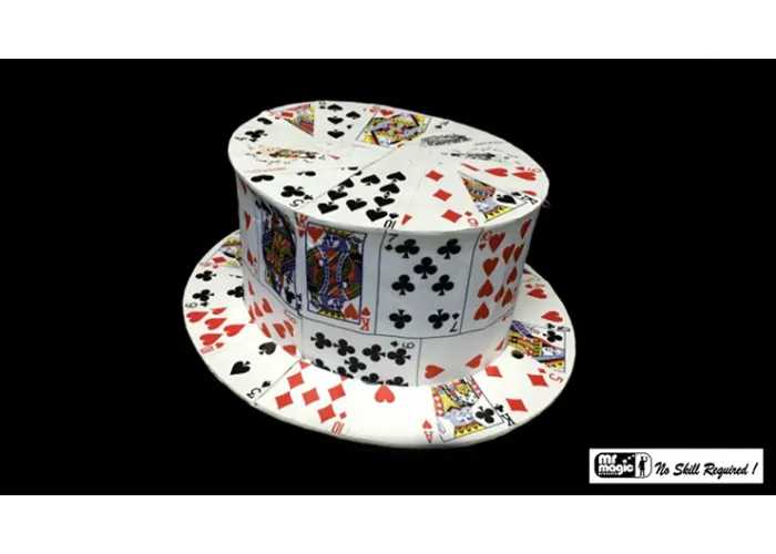 Card Fan to Top Hat by Mr. Magic - Trick