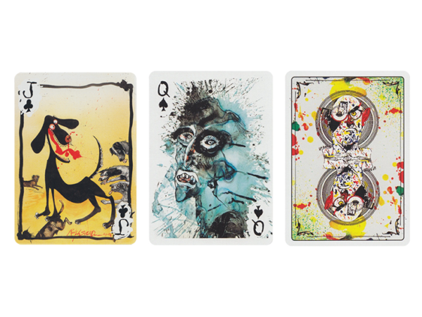 Flying Dog V2 Playing Cards by Art of Play