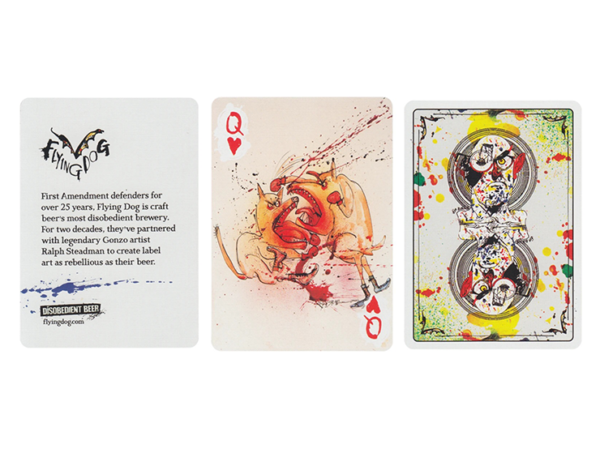 Flying Dog V2 Playing Cards by Art of Play