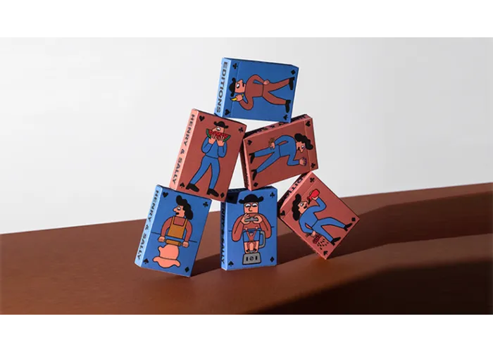 Henry & Sally Playing Cards by Art of Play