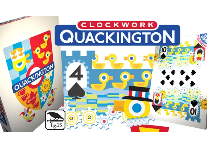 Quackington Playing Cards by by fig.23