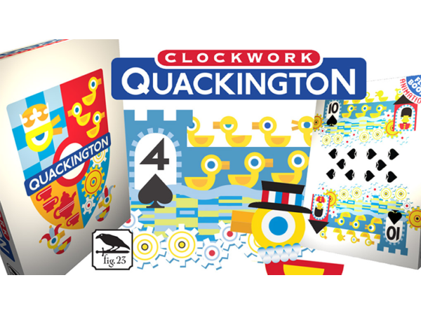 Quackington Playing Cards by by fig.23