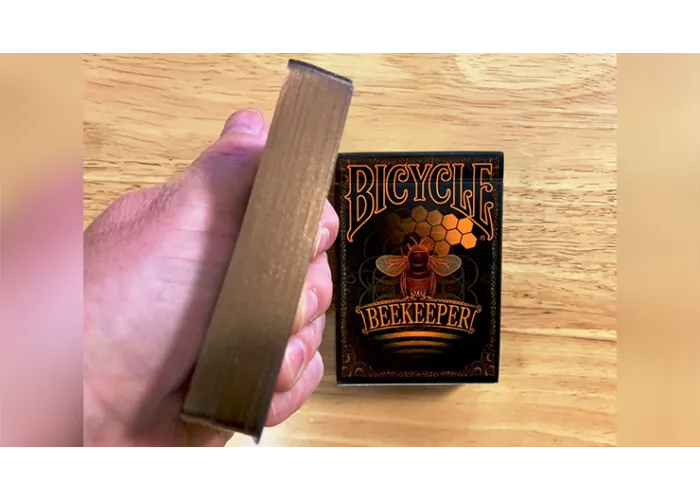 Gilded Bicycle Beekeeper Playing Cards (Dark)