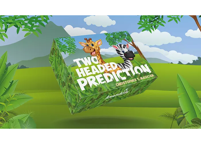 Two-Headed Prediction (Gimmicks and Online Instructions) by Christopher T. Magician