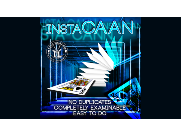 instaCAAN BLUE (Gimmicks and Online Instruction) by Joel Dickenson