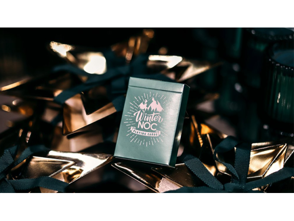 Winter NOC Survival Green (Metallic Green Numbered Seal) Playing Cards