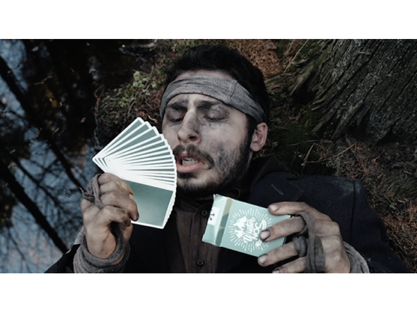 Winter NOC Survival Green (Metallic Green Numbered Seal) Playing Cards