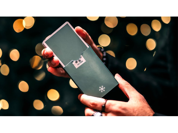 Winter NOC Survival Green (Metallic Green Numbered Seal) Playing Cards