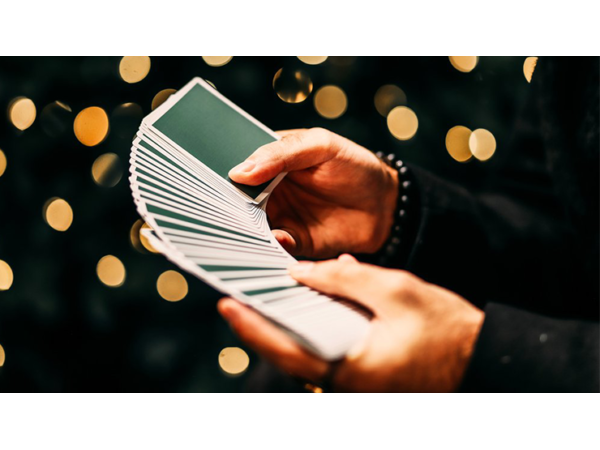 Winter NOC Survival Green (Metallic Green Numbered Seal) Playing Cards