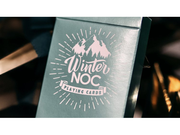 Winter NOC Survival Green (Metallic Green Numbered Seal) Playing Cards