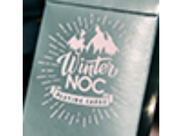 Winter NOC Survival Green (Metallic Green Numbered Seal) Playing Cards