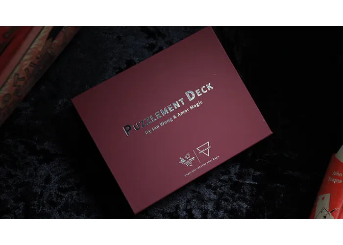 Puzzlement Deck (Gimmicks and Online Instructions) by Ian Wong & Amor Magic