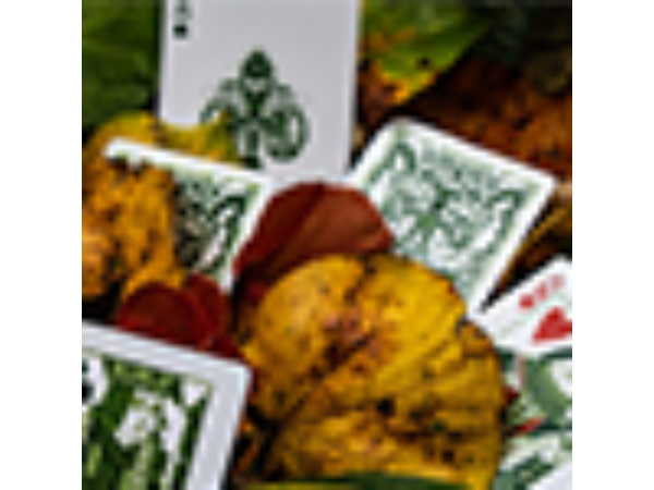 Leaves Collector's (White) Playing Cards by Card House Company