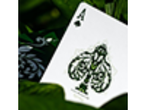 Leaves Collector's (White) Playing Cards by Card House Company