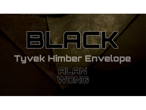 Tyvek Himber Envelopes BLACK (10 pk.) by Alan Wong