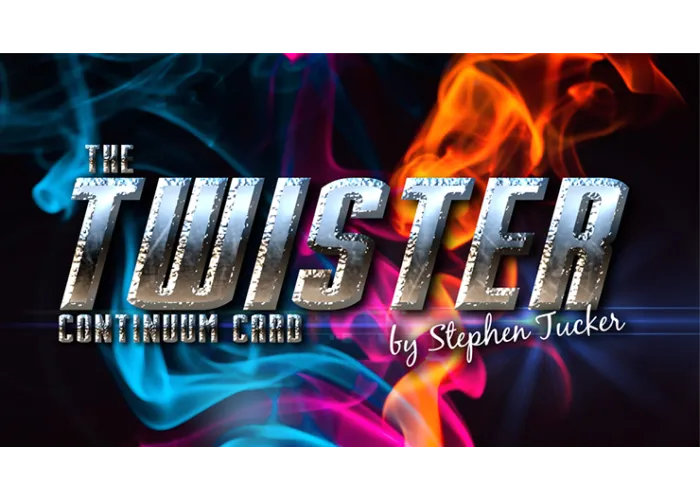 The Twister Continuum Card Blue (Gimmick and Online Instructions) by Stephen Tucker